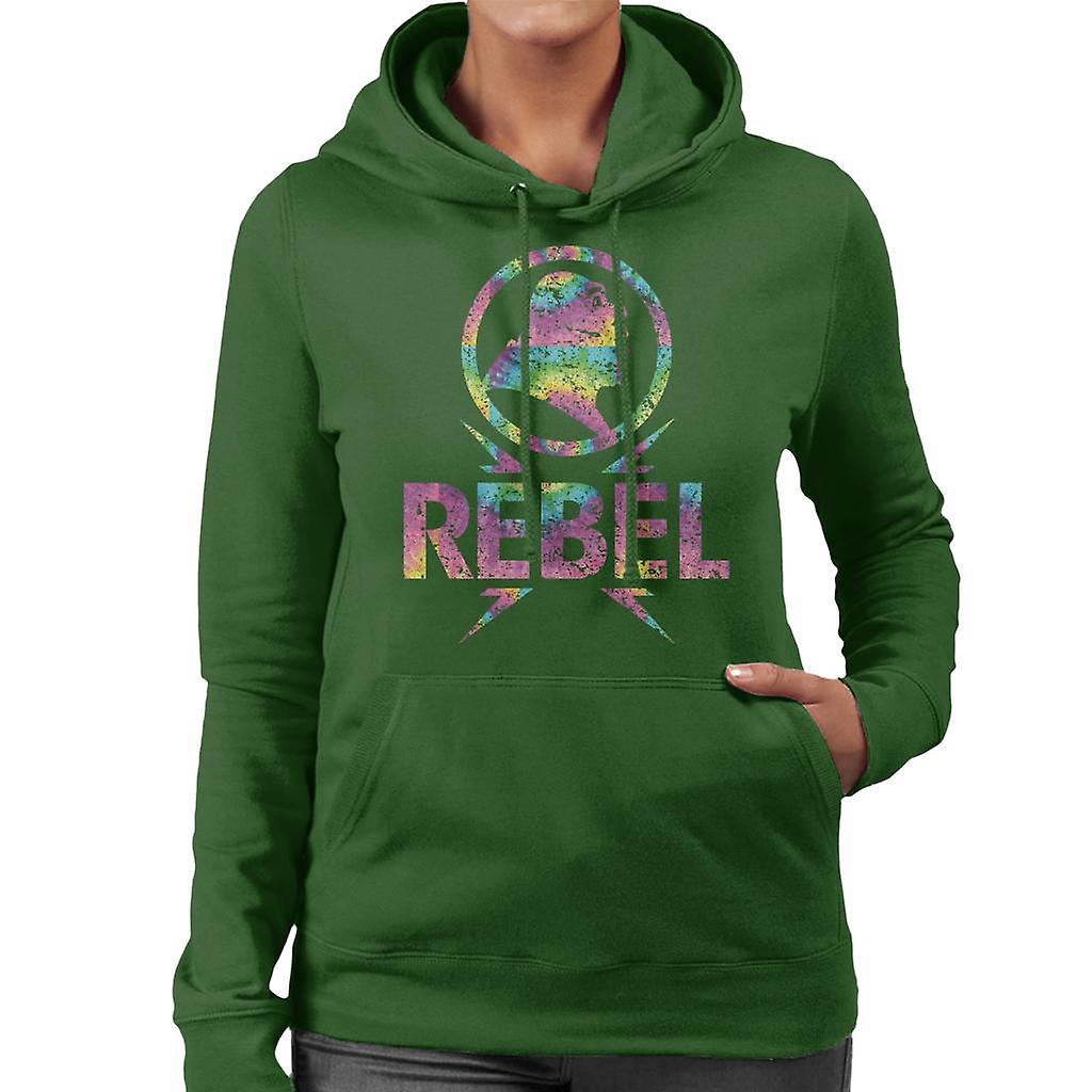Shrek Rebel Multicolour Women's Hooded Sweatshirt