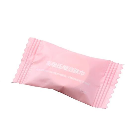 50Pcs/Bag Practical Coin Towels Compact Multi-functional Lightweight Highly Absorbent Disposable Face Wipe Towels Dorm Supplies