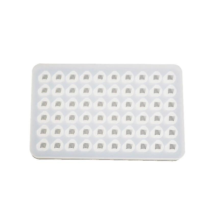 Ice Cream Maker Freezer Bowls Diy Crystal Epoxy Mold 60 With Ice Cubes Silicone Ice Tray Resin Mold 19*12*1.1cm