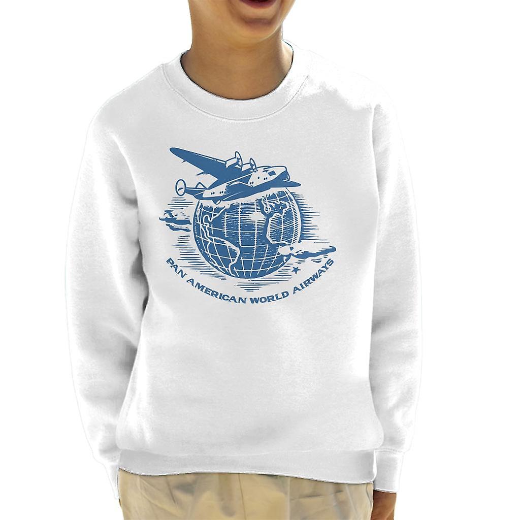 Pan Am Flying Around The World Kid's Sweatshirt