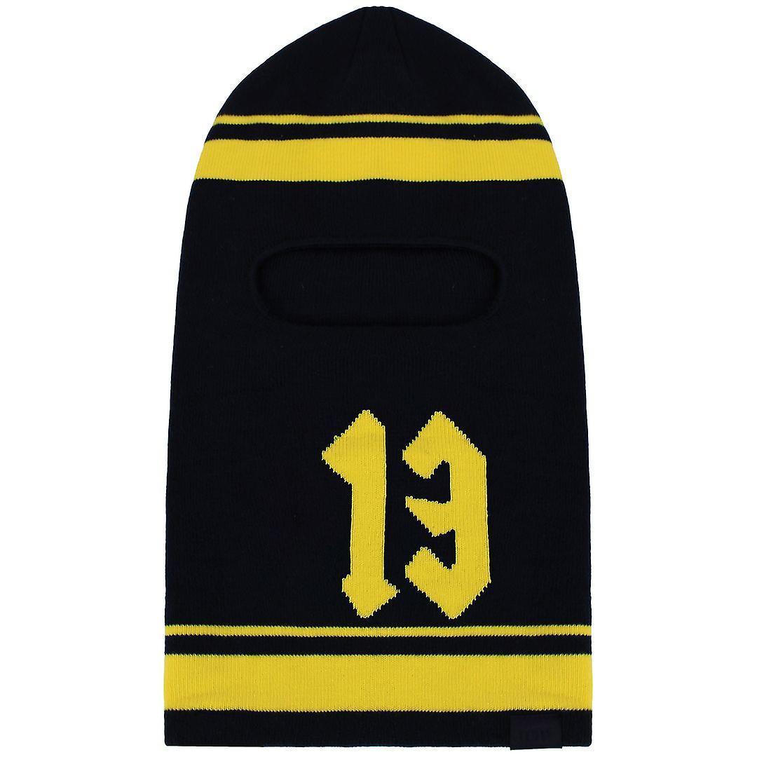 Puma FENTY By Rihanna Unisex College Mask Beanie Navy Yellow 021661 01 A182E