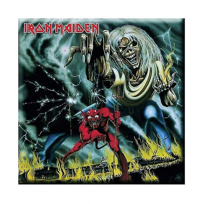 Iron Maiden-nummer av Beast Kylskåpsmagnet