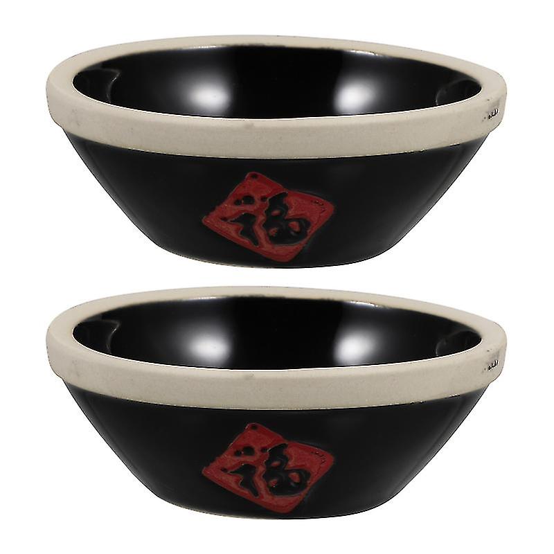 2pcs Ceramic Bowl Decors