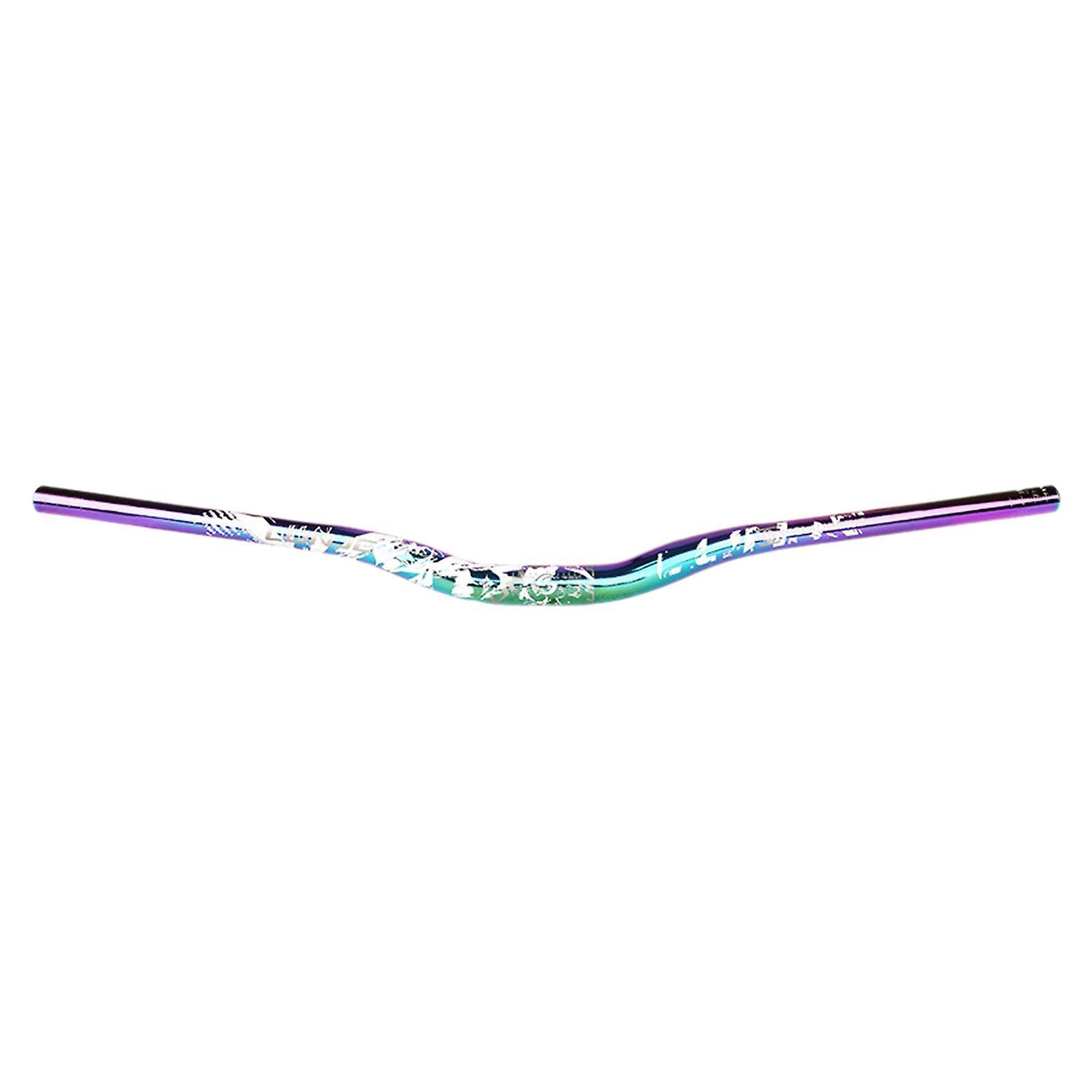 Bicycle Riser Handlebar Lightweight Sturdy Bike Handlebar for Mountain Bikes White