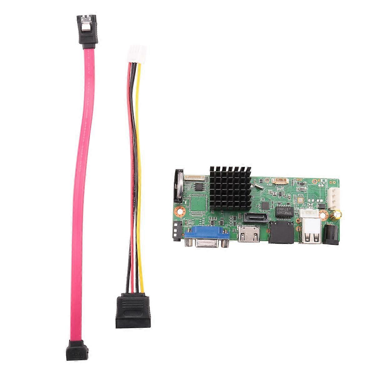 265 10CHx5MP NVR Network DVR Digital Video Recorder Board IP Camera Max 12T Face Human Detection OV
