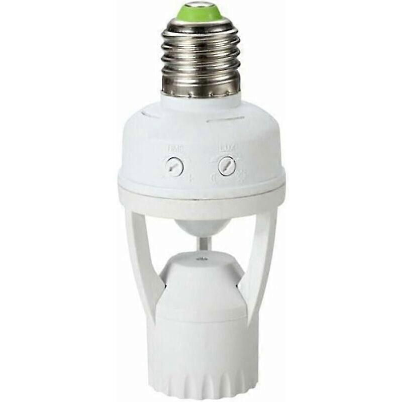 Bulb socket with motion detector security detection E27 60W Motion Sensor