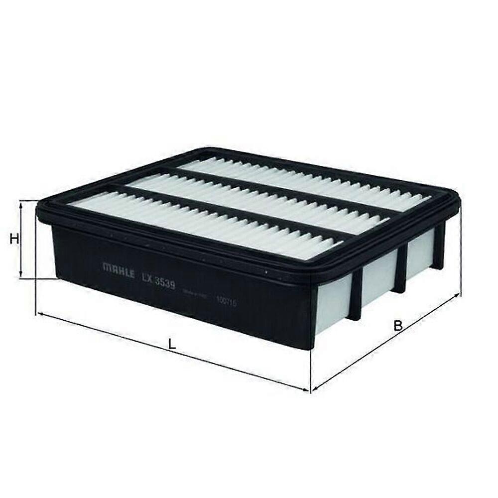 Mahle Air Filter Element LX3539 - Fits Mazda - Single - Genuine Part