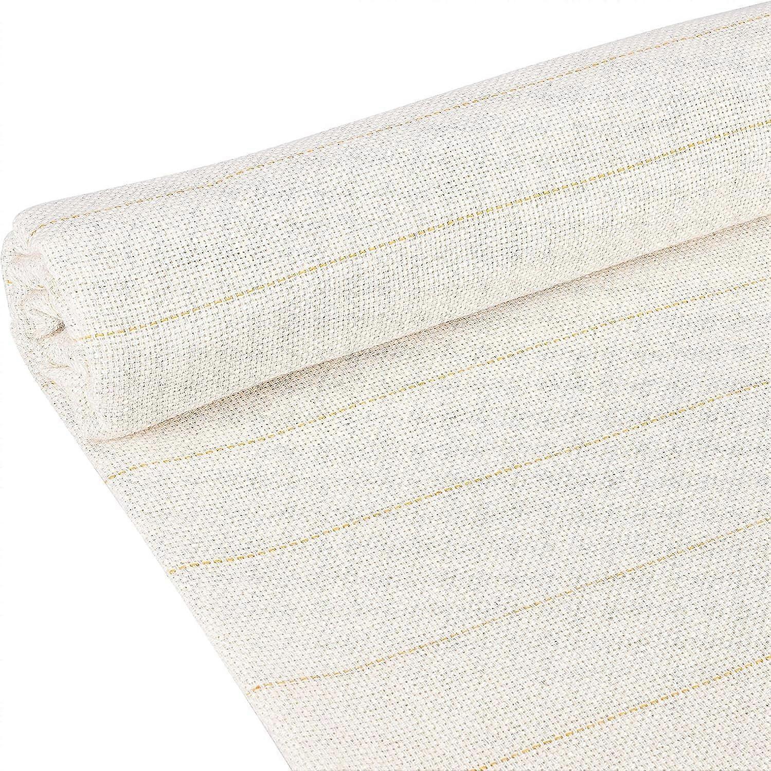 1sheet Punch Needle Cloth Primary Tufting Cloth Large Needlework Fabric Monk's Cloth Primary Needle Fabric