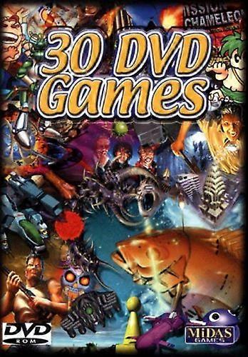 30 حزمة ألعاب DVD - قرص مضغوط للكمبيوتر الشخصي - جديد ومختوم