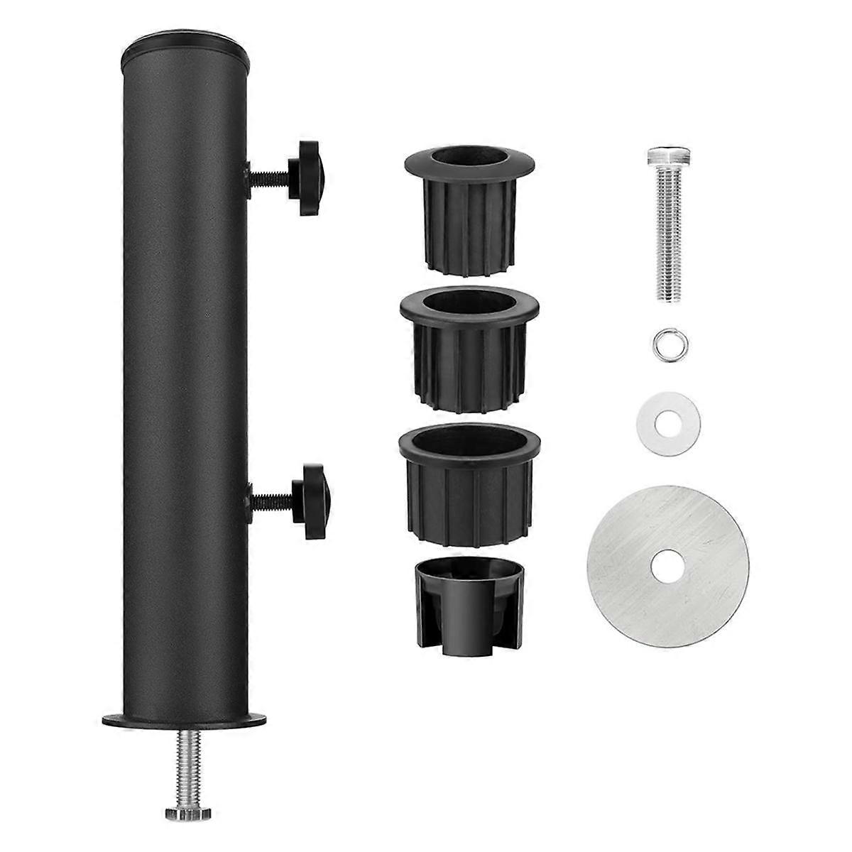 Ομπρέλα Stand Tube Outdoor, Εξωτερική πέτρινη βάση σωλήνων ομπρέλας, Επιτραπέζια ομπρέλα Tube Bracket, DIY ομπρέλα Tube Mount