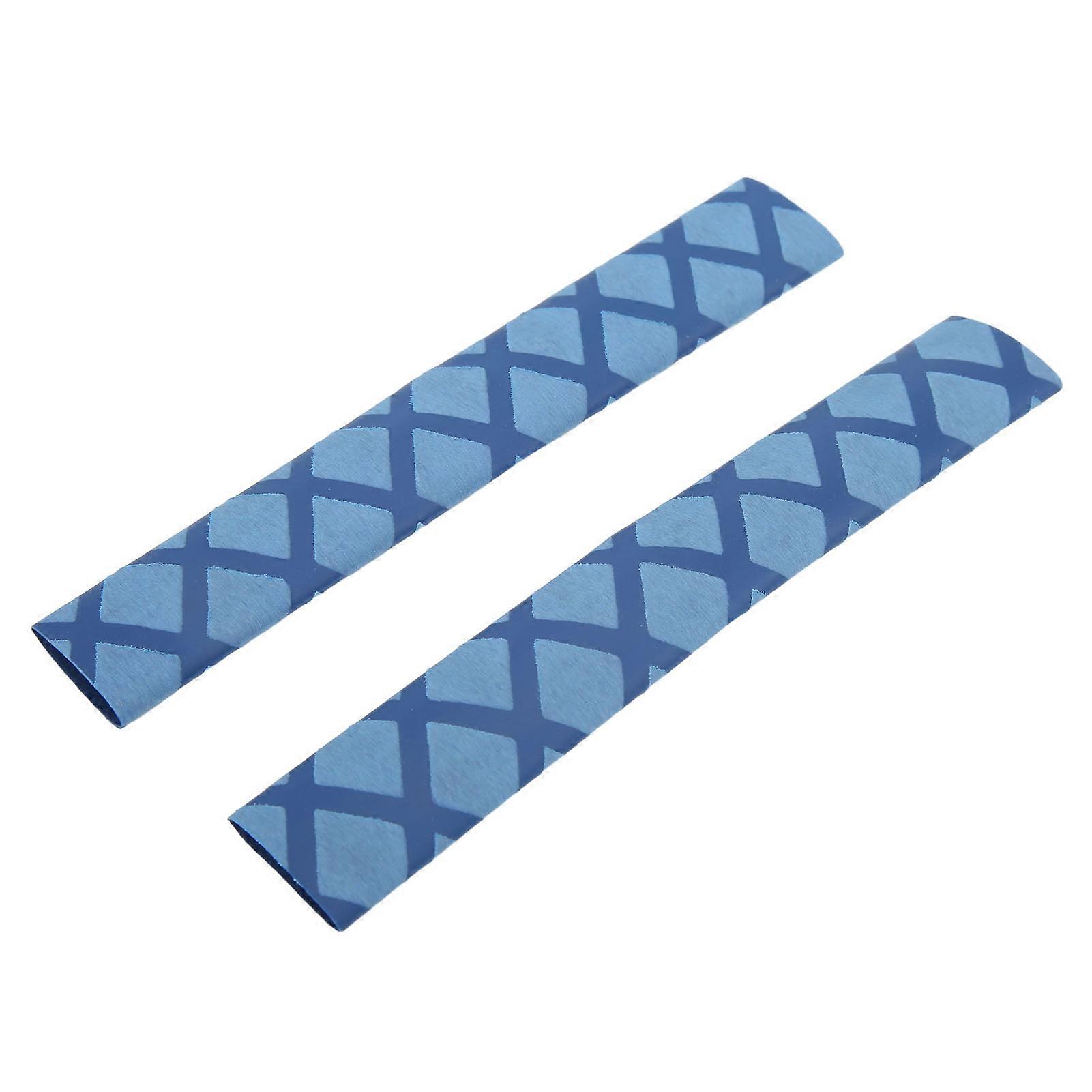 1 Pair Drumstick Grip Drum Stick Mallet Cover Non Slip Polyethylene Instrument Accessory Blue
