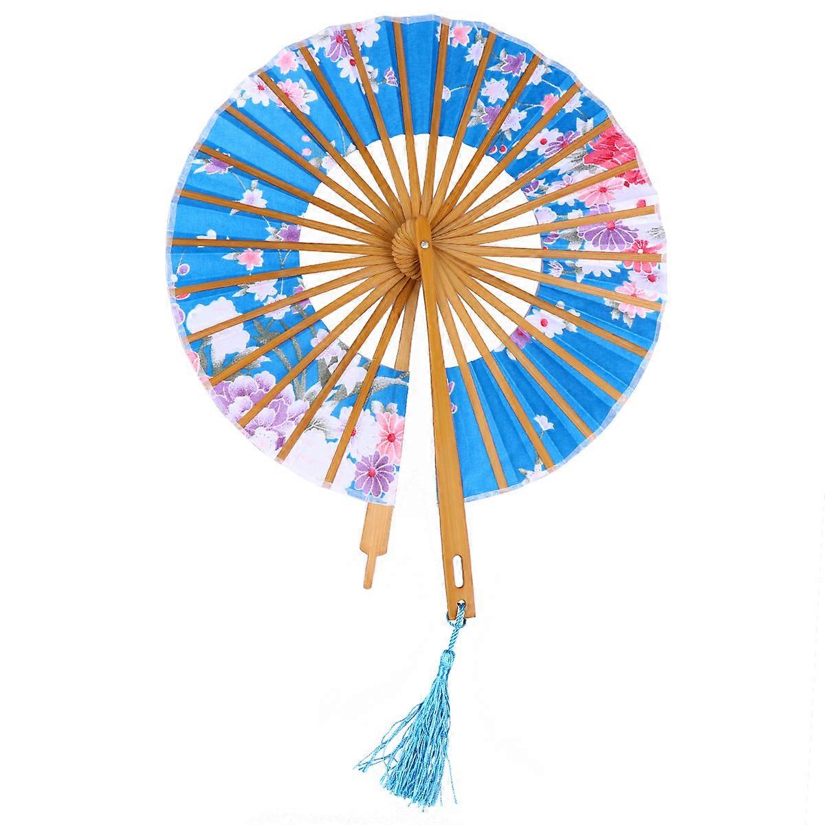 1 قطعة ياماتو نمط مروحة مروحة يابانية على الطراز الياباني مروحة قابلة للطي Yamato