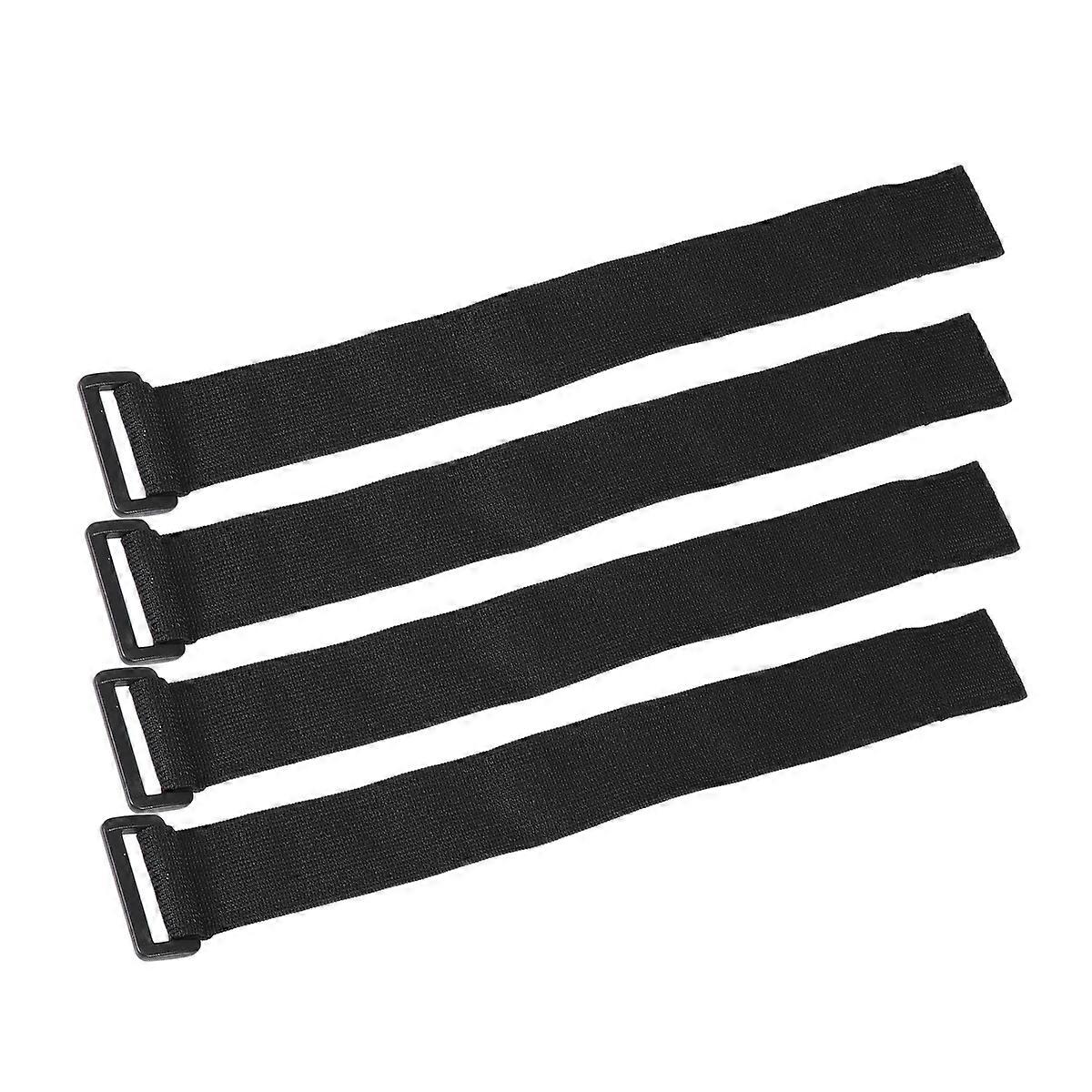 4pcs Multifonctionnel Hook et Loop Tape Nylon Sticky Straps pour un usage quotidien