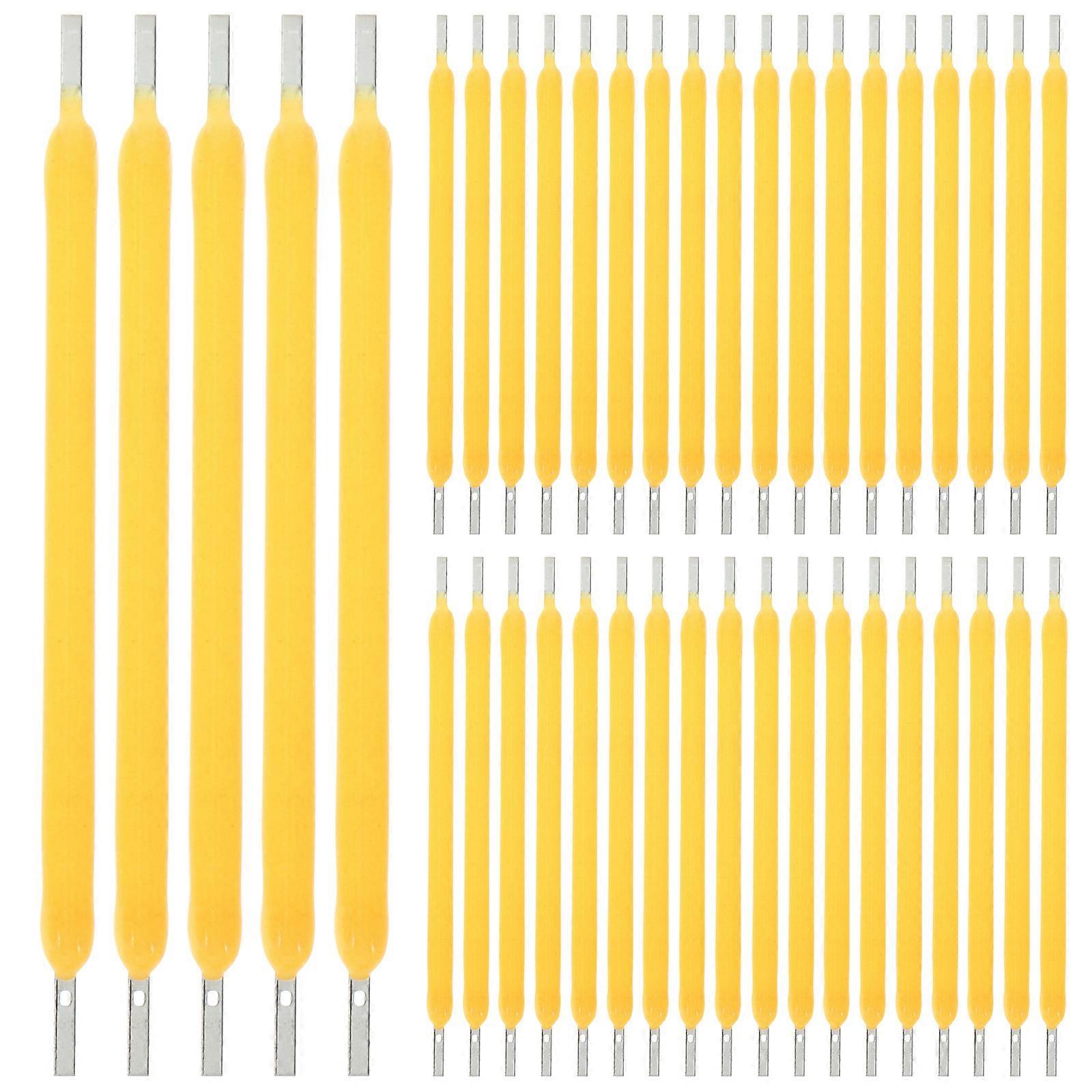 100Pcs LED Filament Parts Hard Filament 38mm Light Filament Lamp Filament