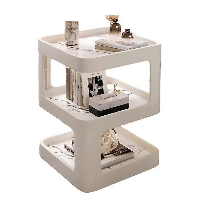 Nnetm Chic Nordic-inspired Bedside Table - Beige Awo31783