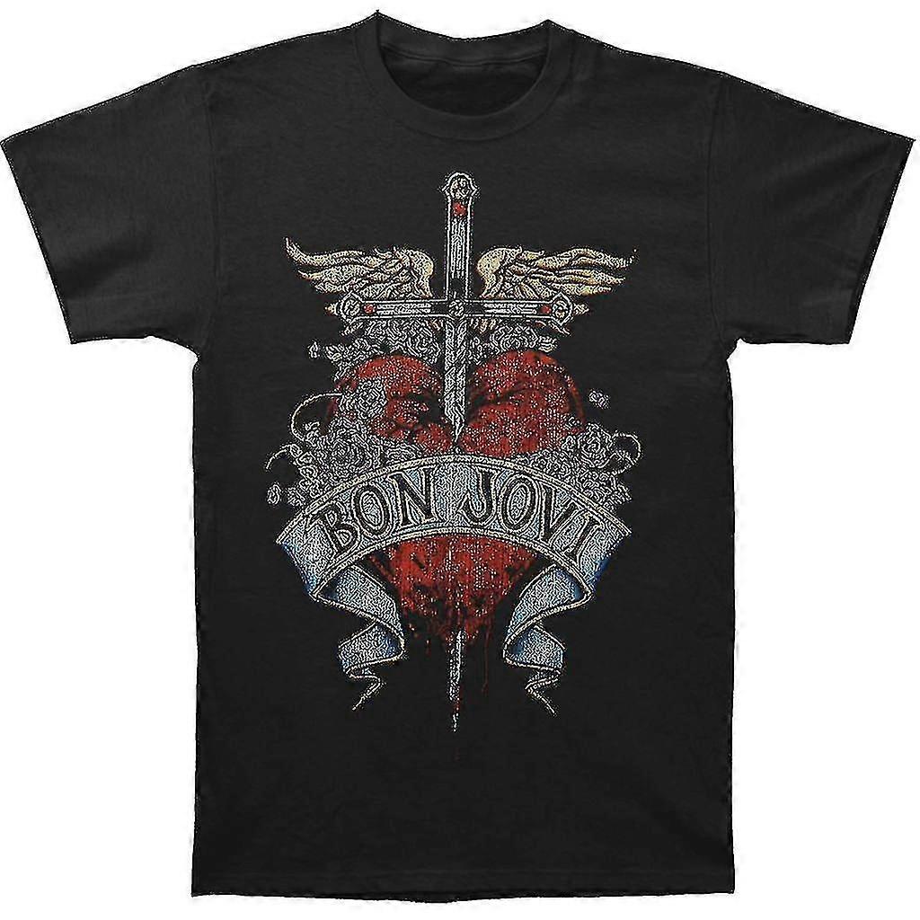 Bon Jovi Hjerte T-skjorte