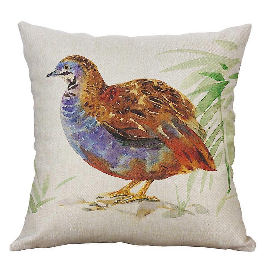 キジの絵画枕カバーカバーソファ車の腰のクッションカバーホームDcorデザイン1055jpjcjh