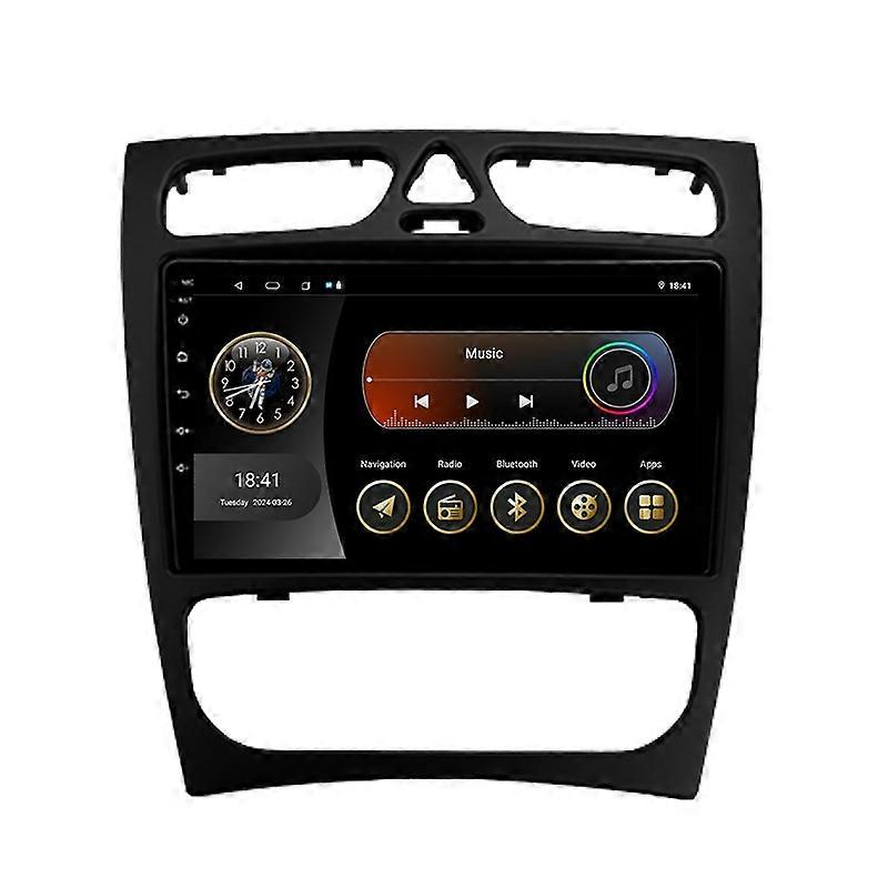 Car Radio For Mercedes Benz C Class S203 CL203 2000-2004 Multimedia Video WIFI Navigation GPS