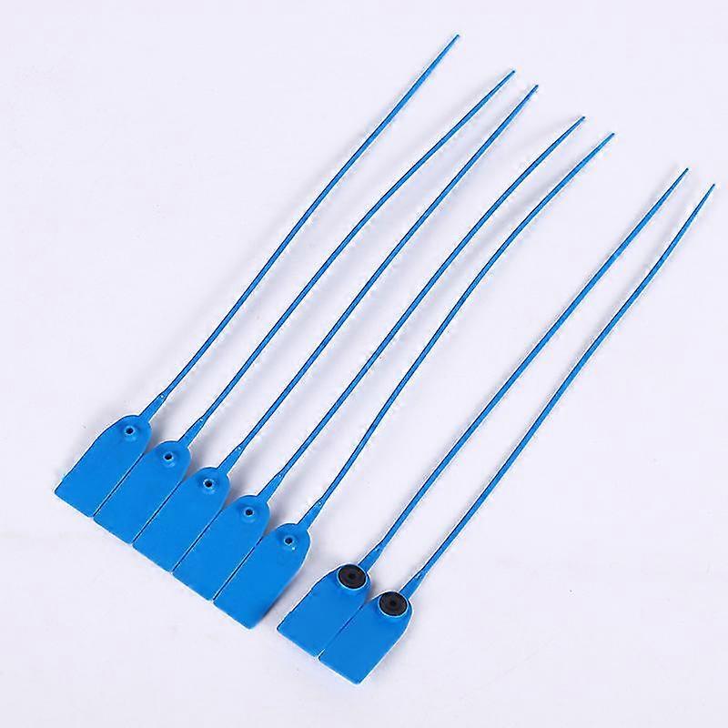 Security Tags Plastic Pull Ties Secure Anti-tamper Numbered Seals Red Green Blue