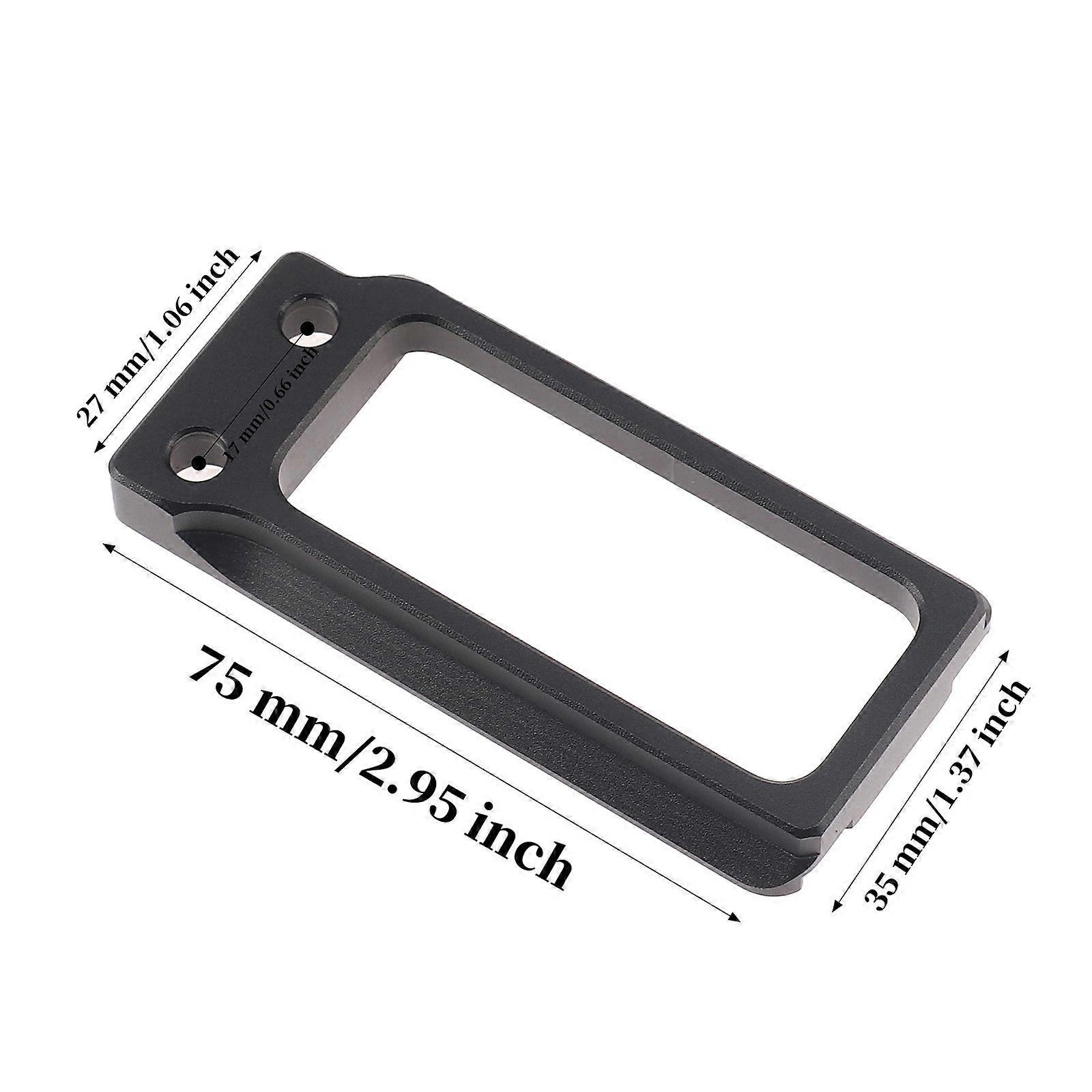 Vertical Handle Quick Mounting Plate for Panasonic GH6 Camera Stabilizer Vertical Racquet Tripod