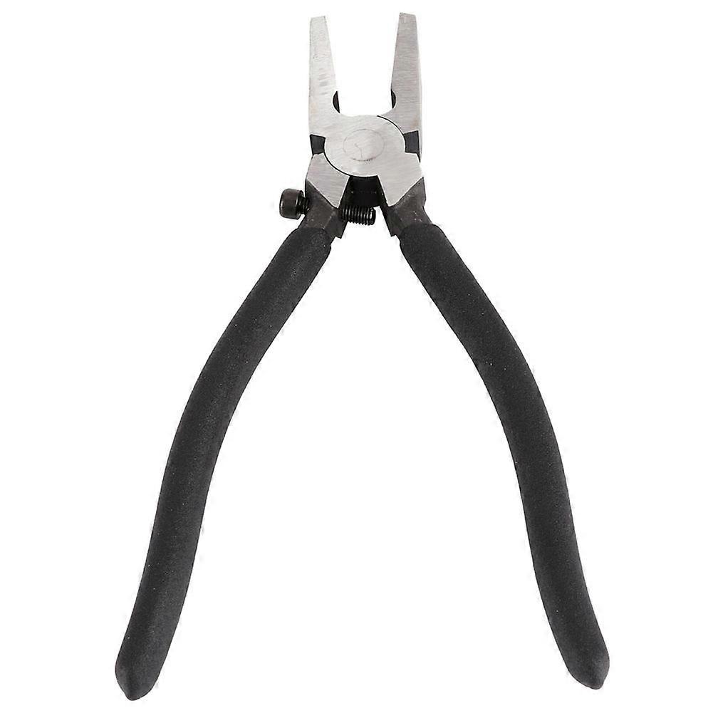 8 Inch Glass Running Pliers Professional Glass Grozing Pliers Non-slip Glass Trimming Tool