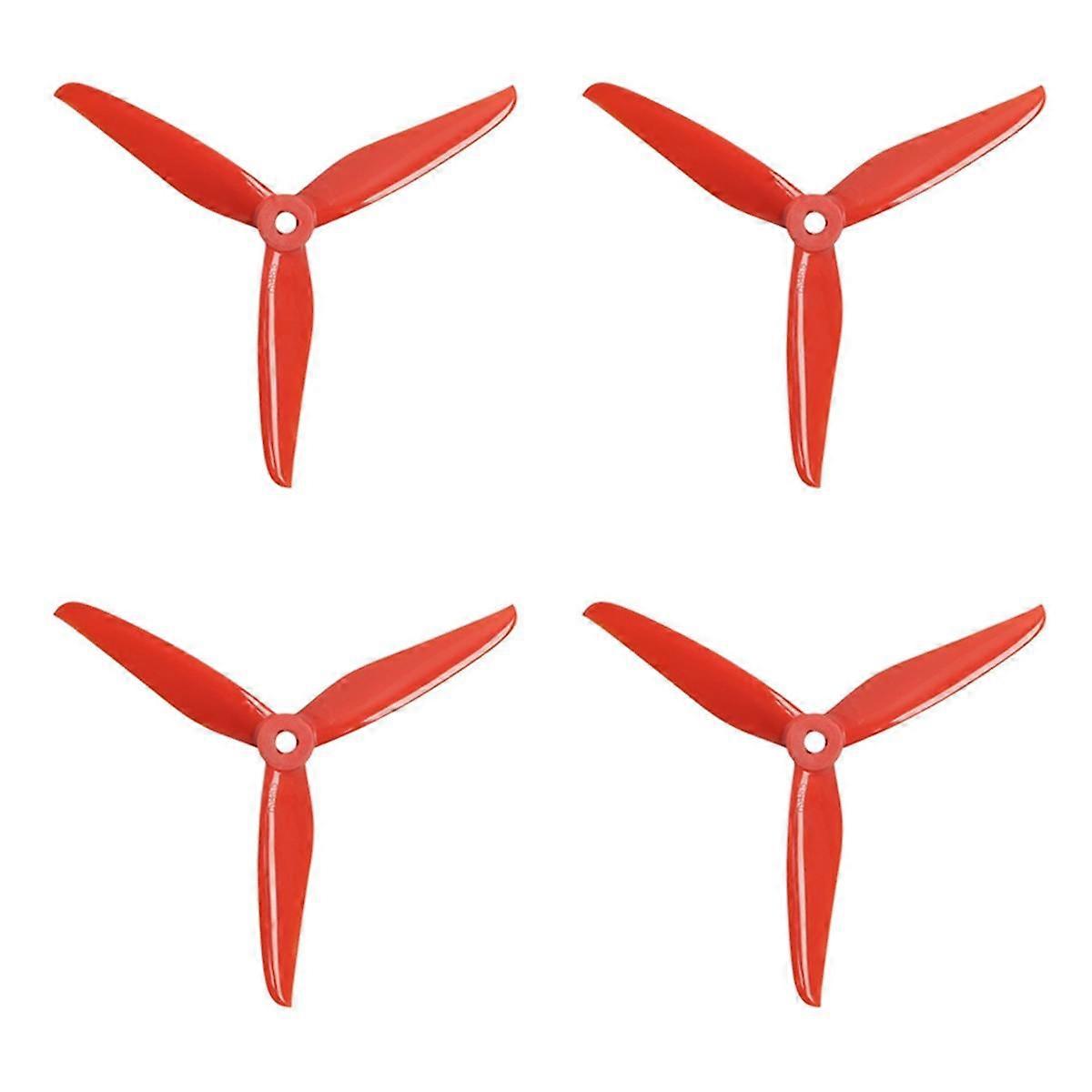 2Pairs T5146.5 Propeller 5 Inch 3 Blade 2CW+2CCW Propeller for 2207-2306 1800KV-2020KV Motor RC FPV