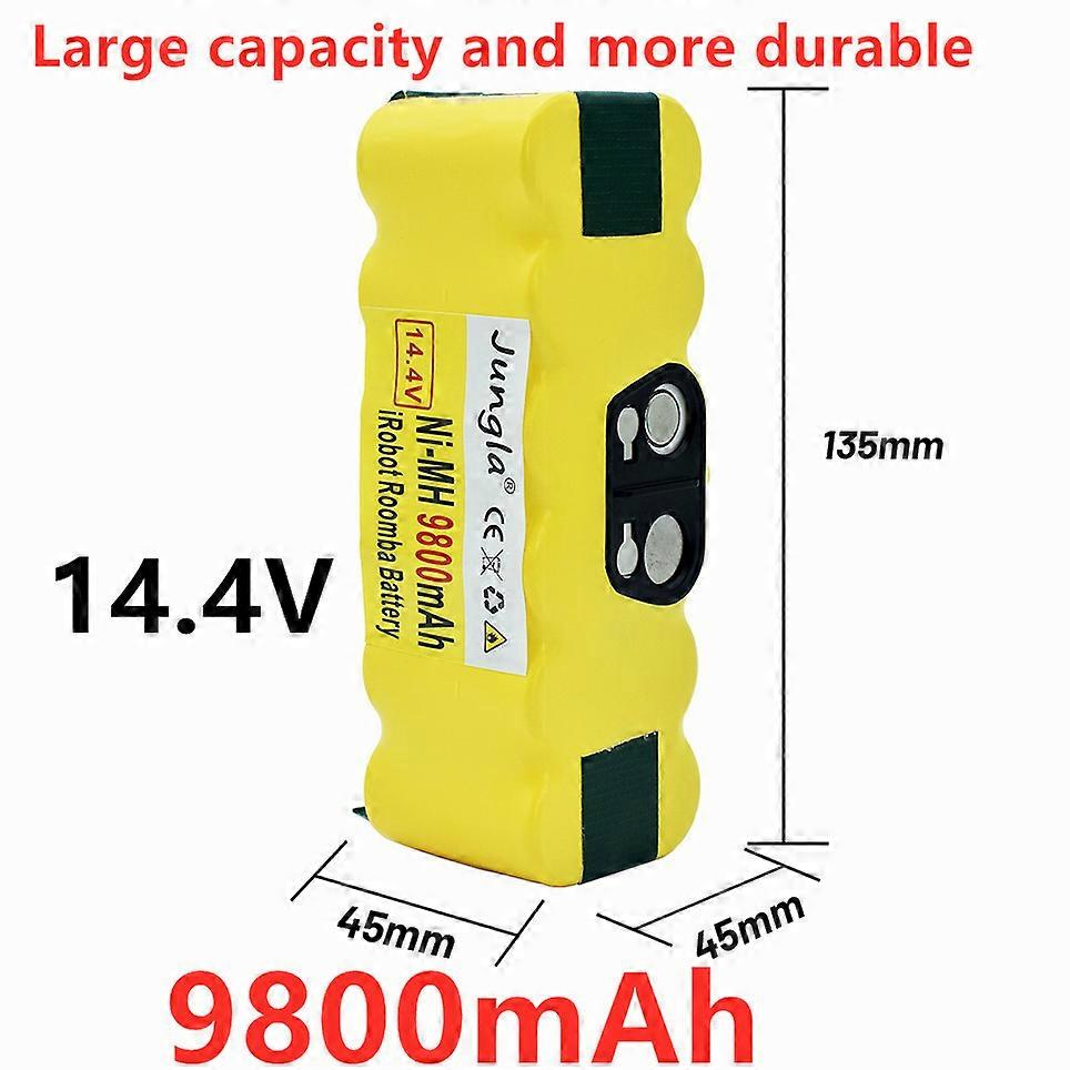 Redkid jaune 14.4V NI-MH Batterie IRobot Roomba 900 Series Aspirateur Nettoyage Électrique Ménager R