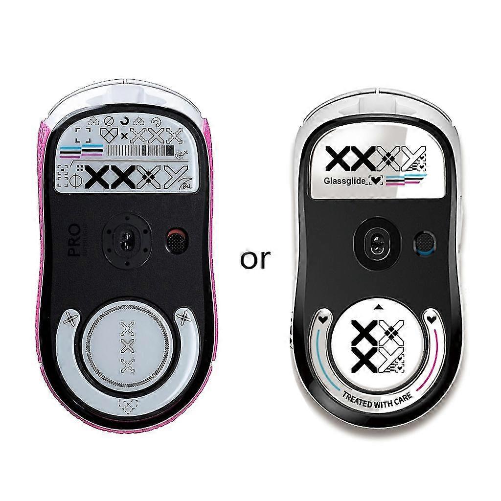 1set Glass Curved Edges Mouse Feet Mouse Skates Pad For Logitech Gpw Gpx Mouse