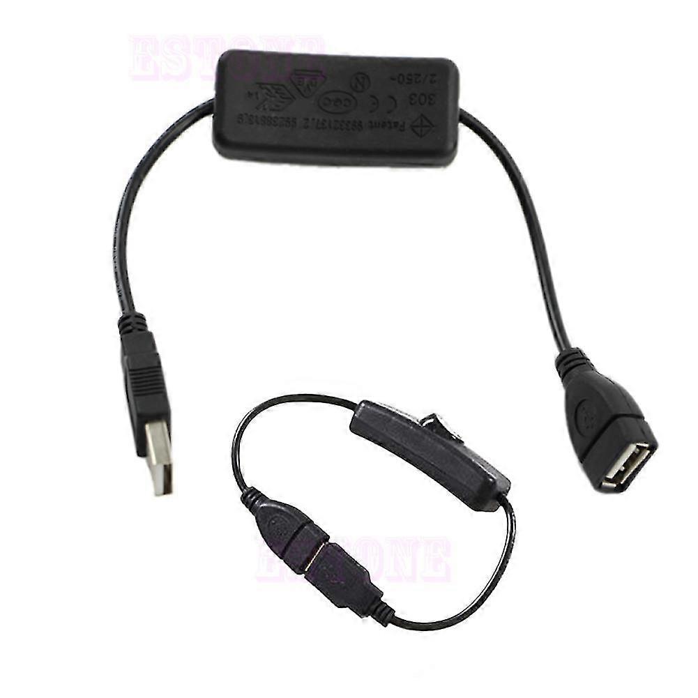 New Usb Cable With On/off Switch Toggle Power Control For Raspberry Pi
