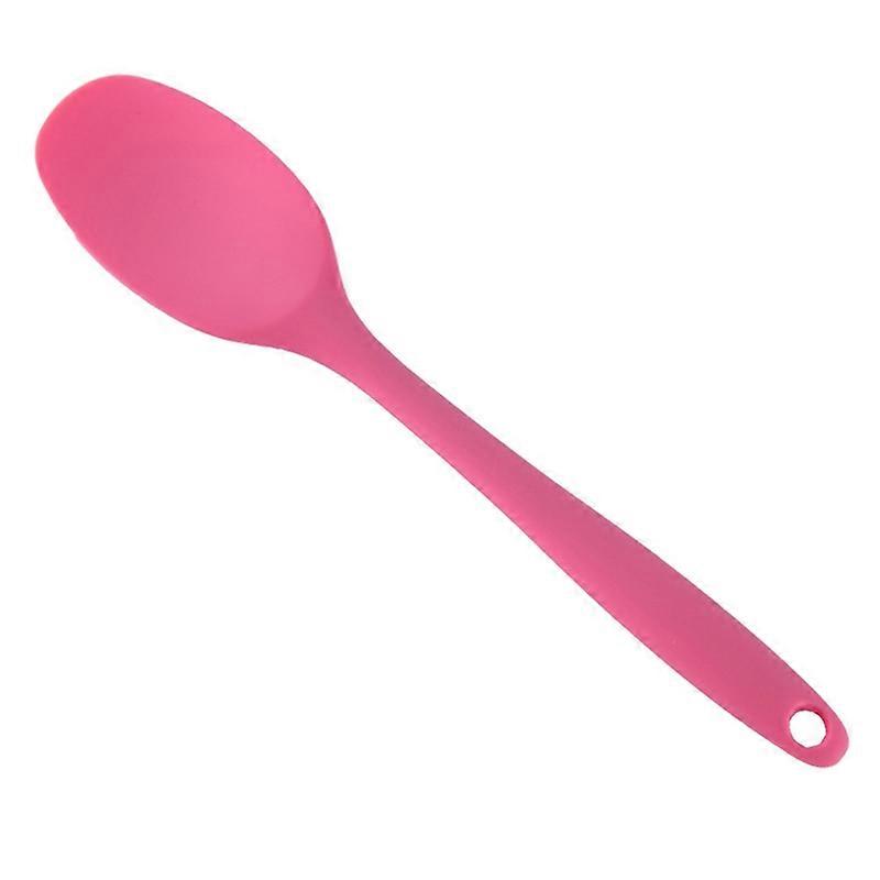 Silicone Long Handle Spatula Non-stick Scraper Spoon Kitchen Cooking Utensil