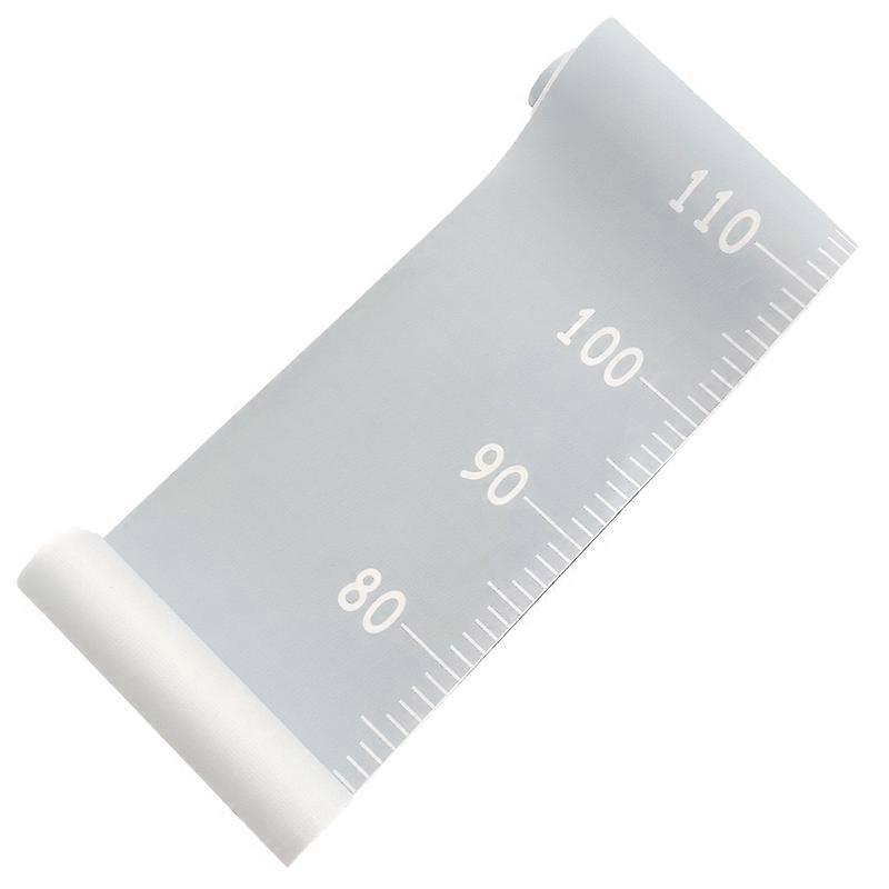 Growth Chart Removable Nordic Style Solid Color Height Measurement Ruler for Living Room