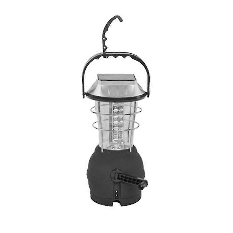 Solar Lantern, Crank Dynamo 36 Led Camping Lantern Emergency Light