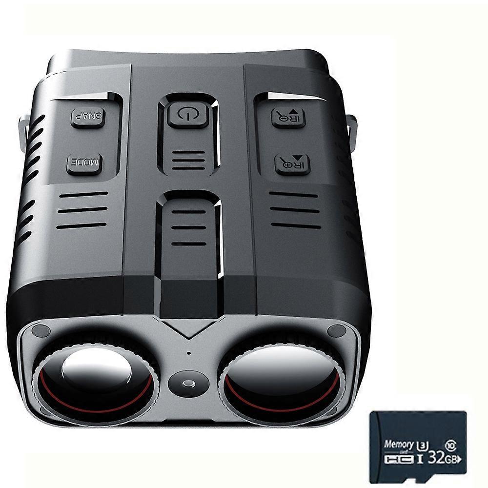 Redkid Jumelles Dispositif de vision nocturne R19 850nm Niveau 7 Infrarouge 1080P HD 5X Zoom numériq