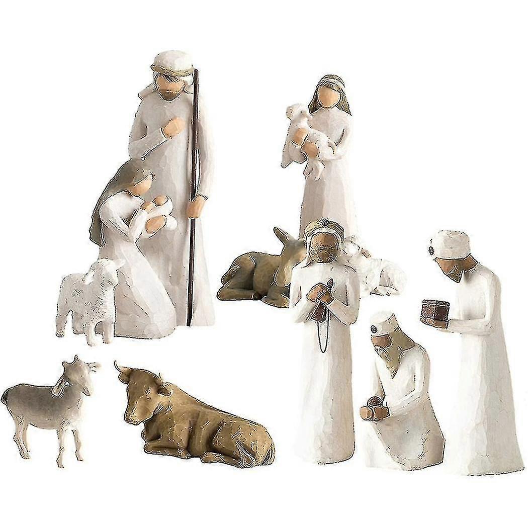 Jesus Series Statue Easter Decorations Resin Crafts Newborn Healing And Thanksgiving Statue Gifts