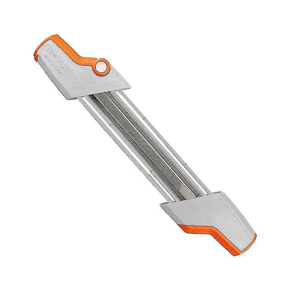 Chainsaw Ener Tool For Saw Chain, 2 In 1 Simple File Chainsaw Kit(oran And )