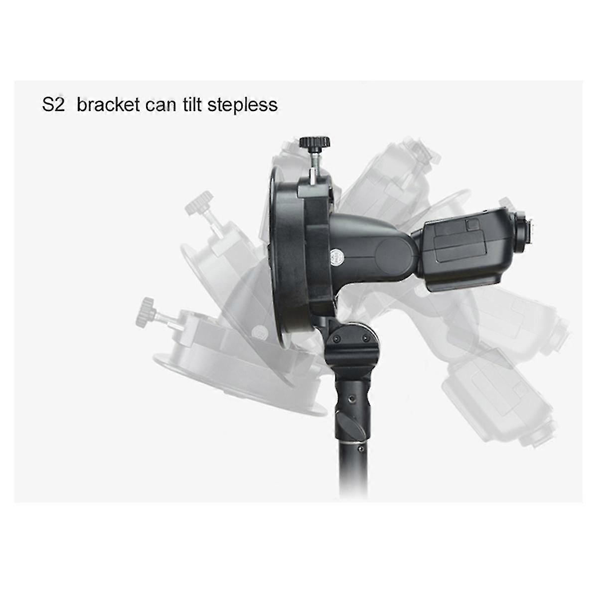 For S2 Flash Holder Bracket Lamp Handheld For Flash Light Snoot