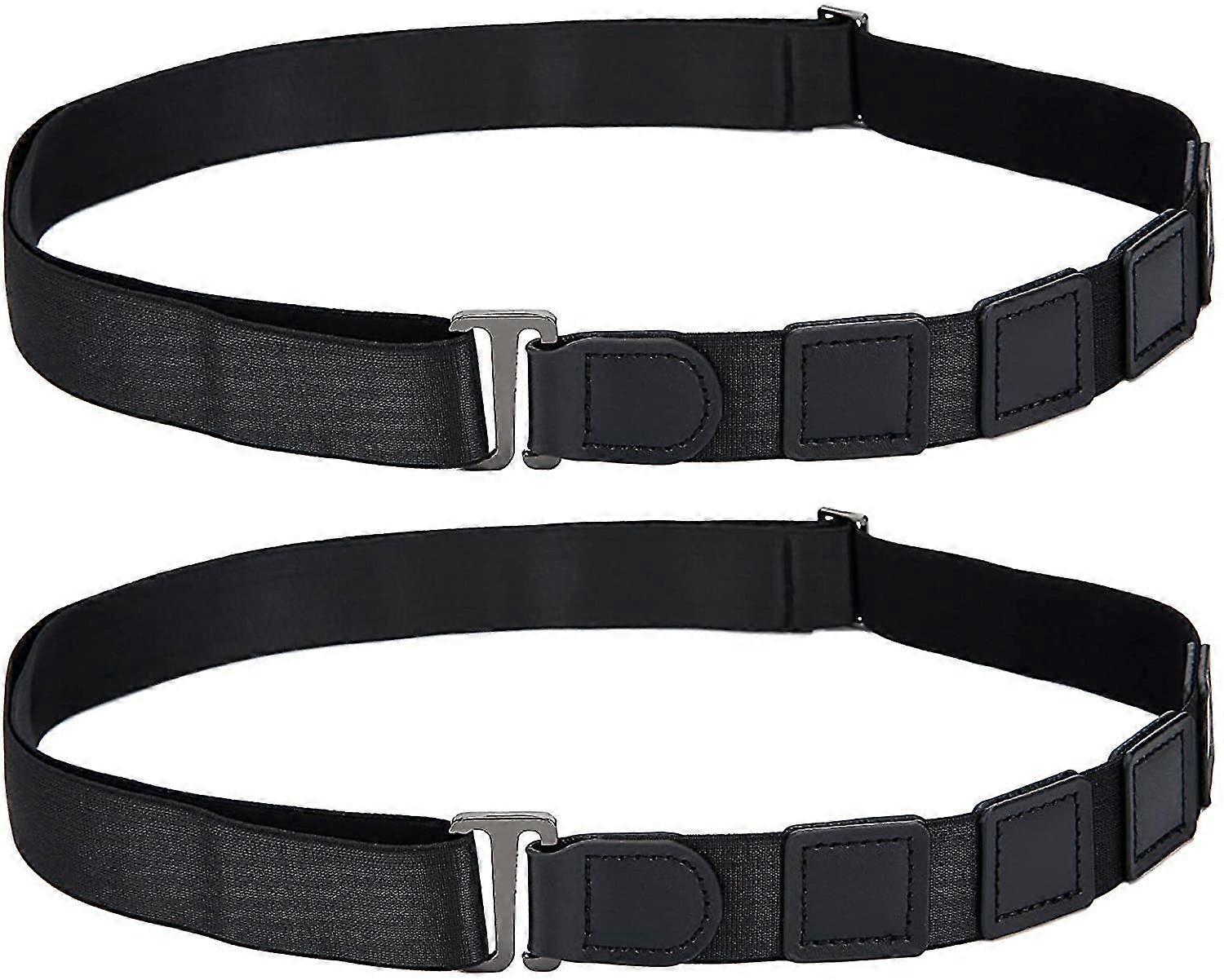 2 Pcs Shirt Stays With Adjustable Straps For Neat And Smart Look, 120cm (47.2