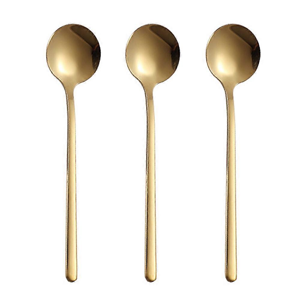 3pcs stainless steel coffee spoon teaspoon