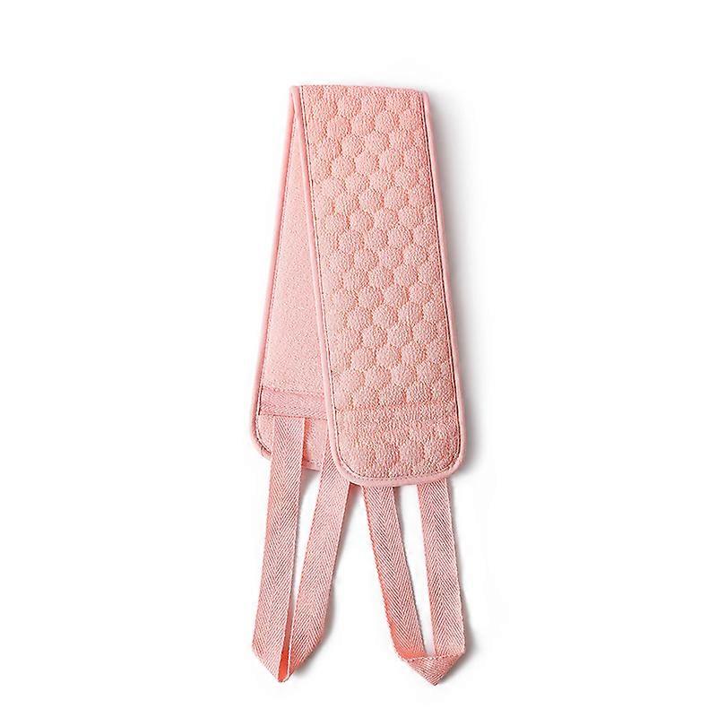 Thickened Back Strip Single Back Towel Long Back Towel, Pink