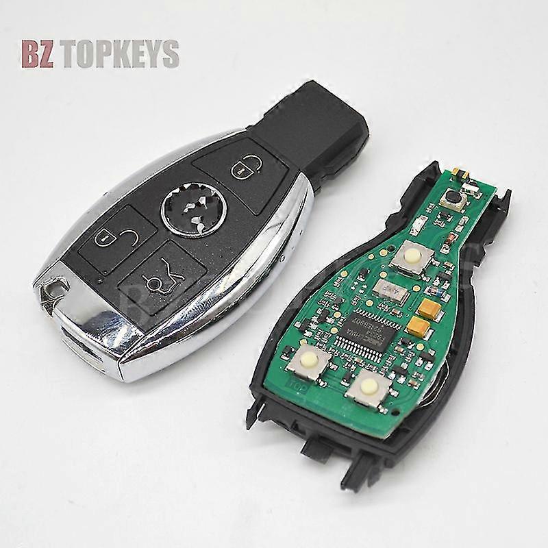 Smart Car Key 3button Pour Mercedes Benz A C E S Class Bga Nec 315 / 433mhz Télécommande Fob Blank Key Half Key