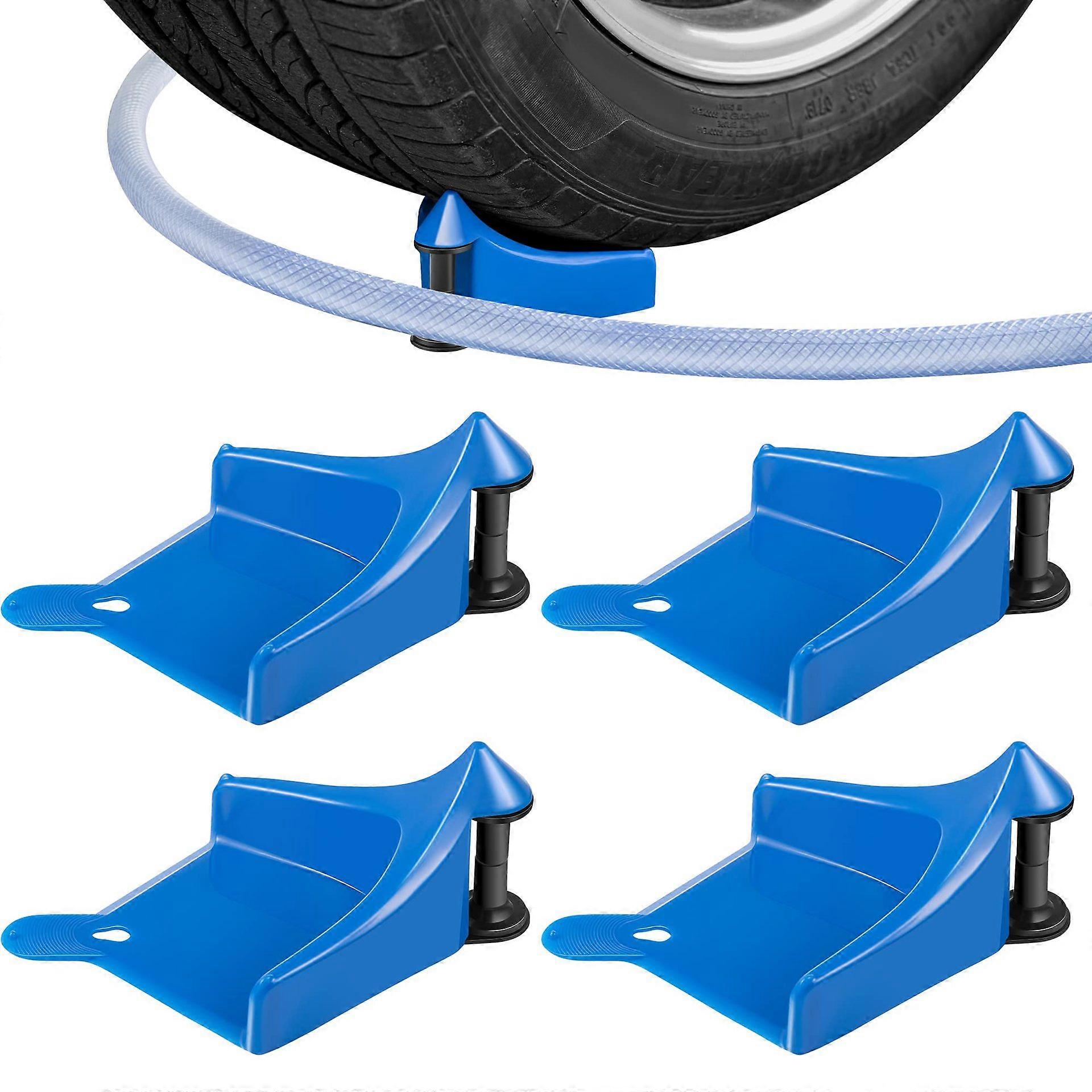 Car Hose Guide Tire Wire Blocker Car Wash Tire Anti-Winder Winding Card Wire Device