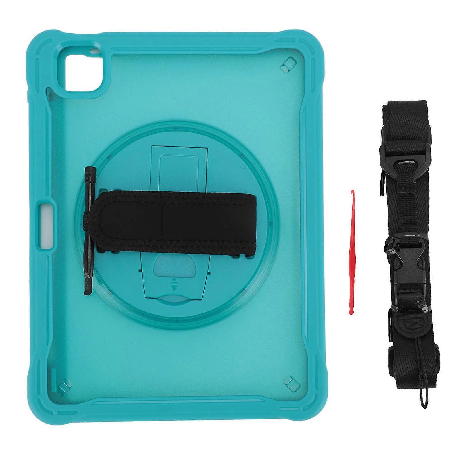 Tablet Case for IOS Tablet Pro 11 2018 2020 2021 2022 for IOS Tablet Air4 10.9 with Pen Holder Shoulder Strap Hand Strap Stand