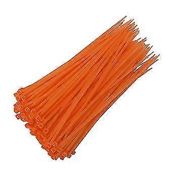 100pcs Cable Zip Ties Heavy Duty 4 Inch Plastic Wire Ties With 18 Pounds Tensile Strength, Self-locking Tie Wraps
