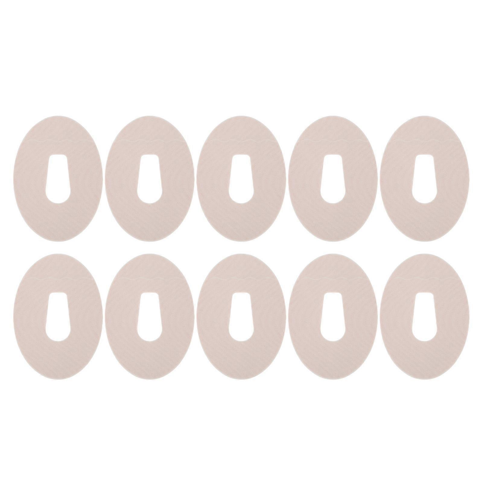 10PCS Black CGM Sensor Patches - Waterproof Sweatproof Comfortable - Continuous Glucose Monitor Sensor Cover Skin Color