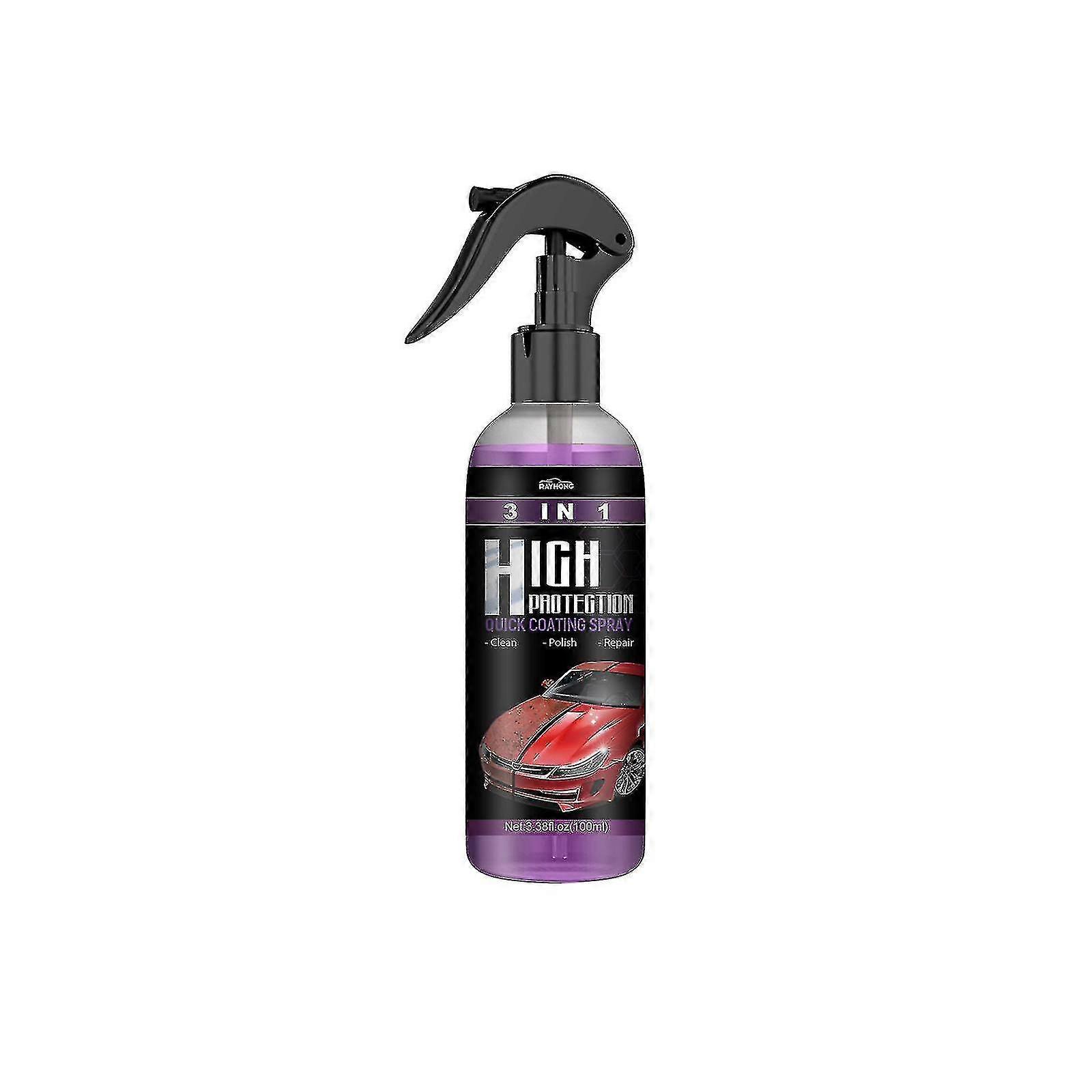 Quick Car Coating Spray 100ml - 3 in 1 High Protection
