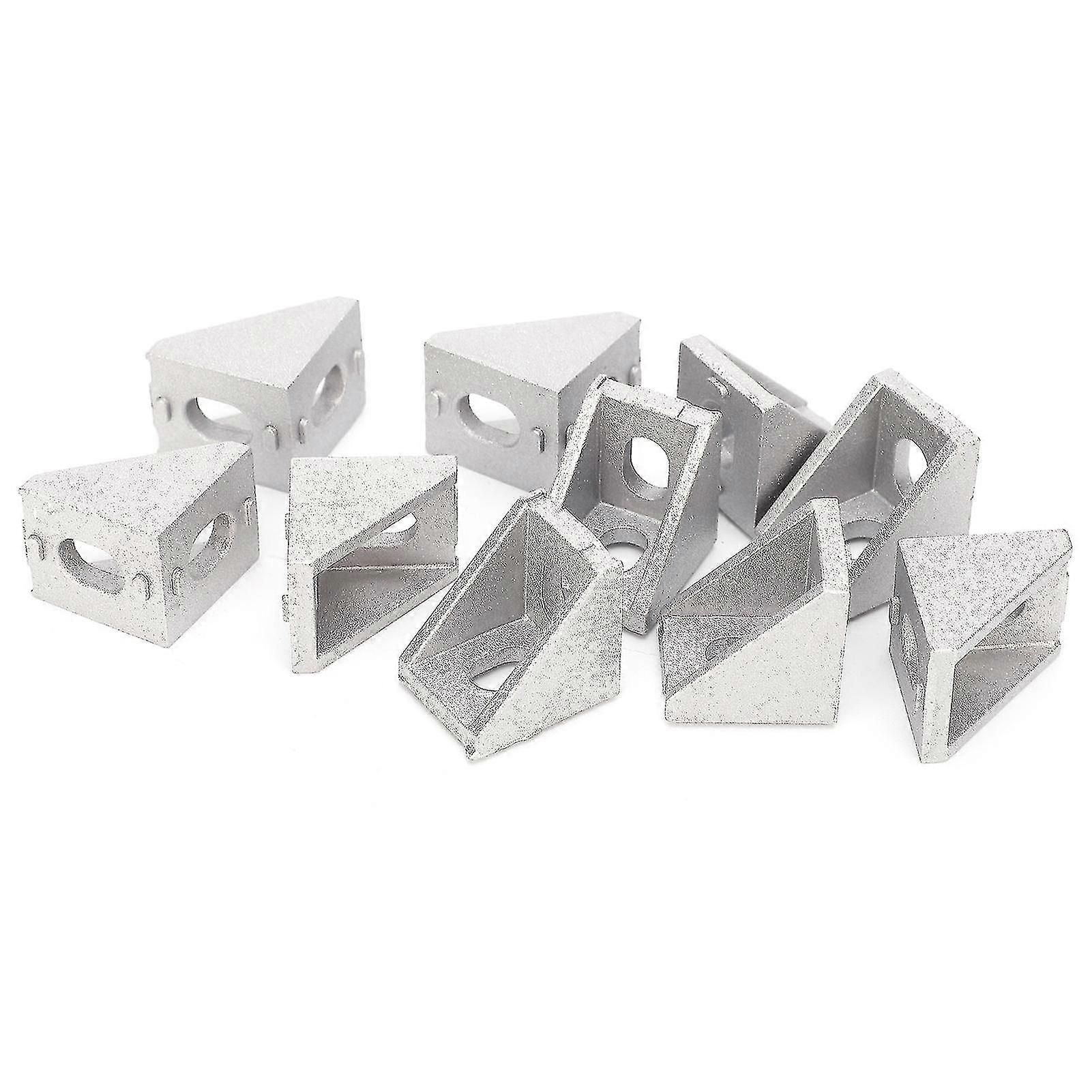 10pcs T Type Aluminium Right Angle Connector for 2020 Extrusion Profile 3D Printer