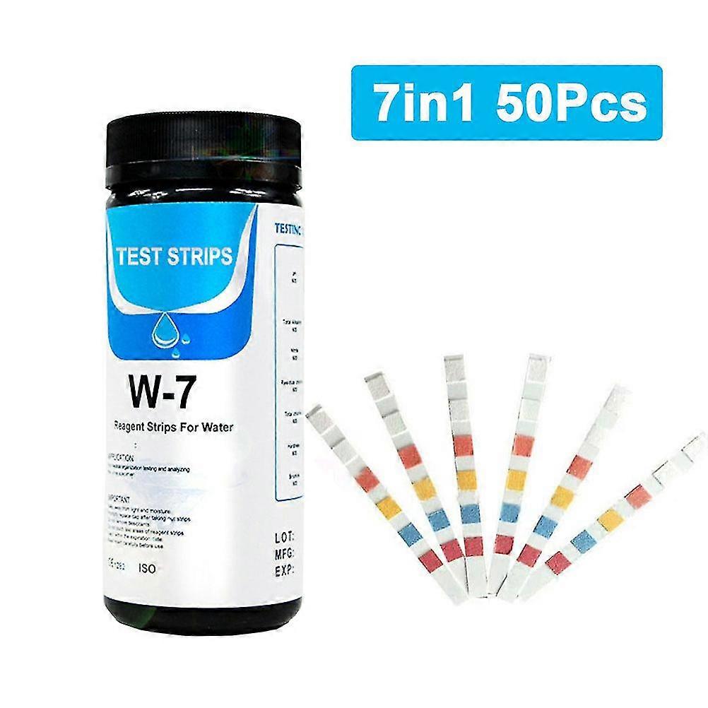 7-in-1 Drinking Water Test Strips - Hardness Water Quality Test Paper
