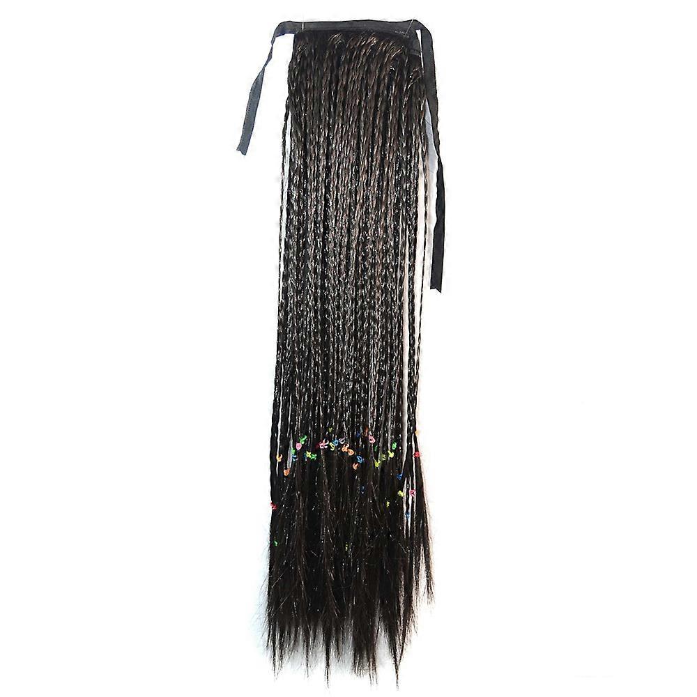 Manual Small Braids Horsetail Bohemian Style Wig