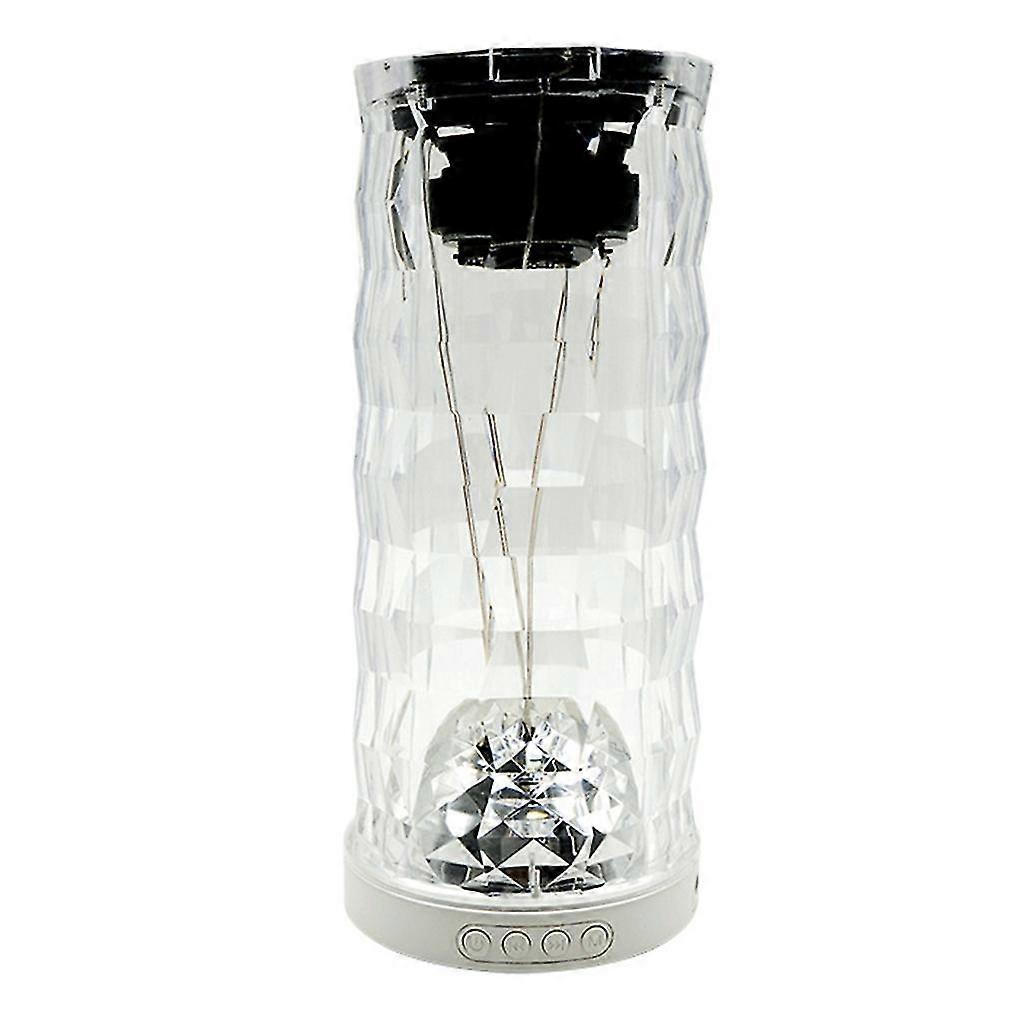 Rechargeable Bluetooth-compatible Speaker Touch Control 3D Night Lamp Music