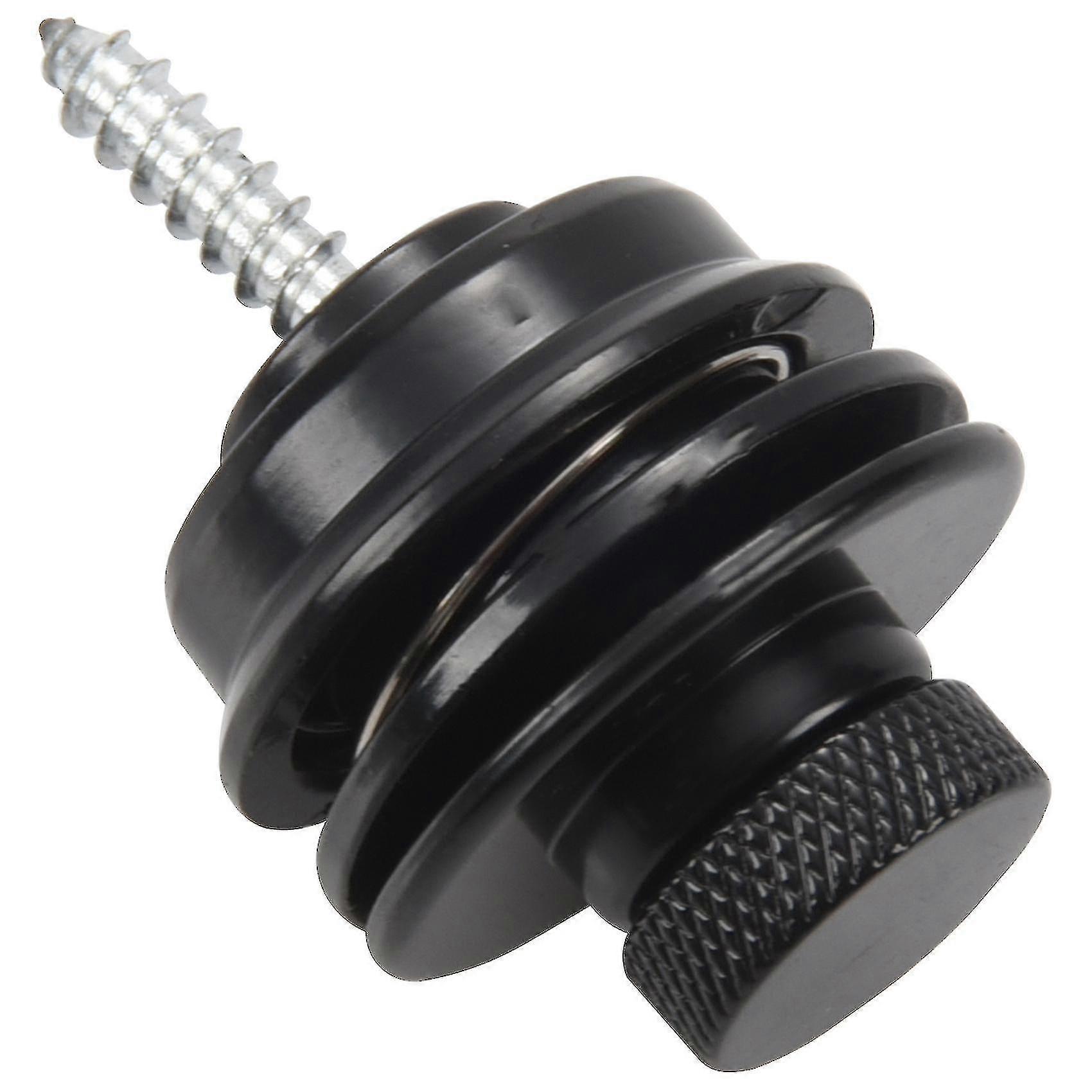 アコースティックエレクトリックベースギターベルトバックル-ブラック